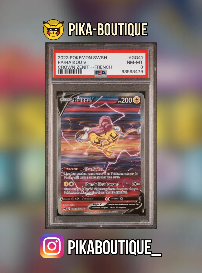 GG41 - PSA8 RAIKOU V - Carte gradée -