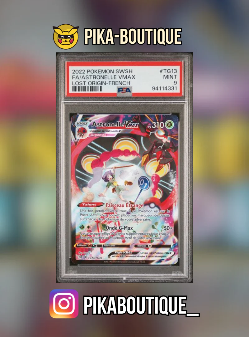 TG13 - PSA9  ASTRONELLE VMAX - Carte gradée -