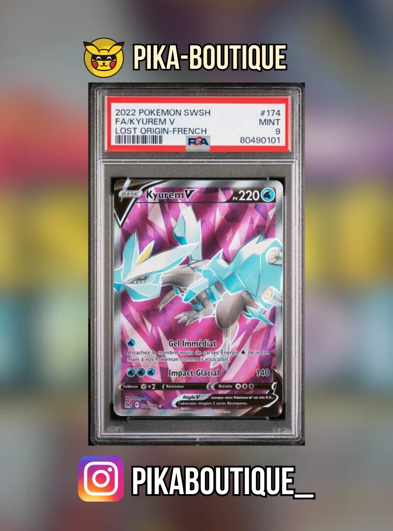 174 - PSA9  KYUREM - Carte gradée -