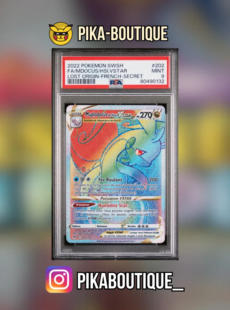 202 - PSA9  MUPLODOCUS - Carte gradée -