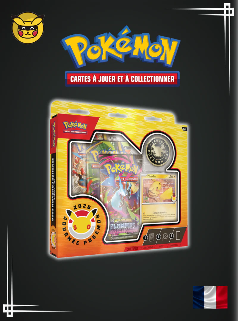 Pokémon Tripack 3 Boosters Pokémon Day 2026
